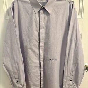 Helmut Lang Men's Lilac Dress Shirt